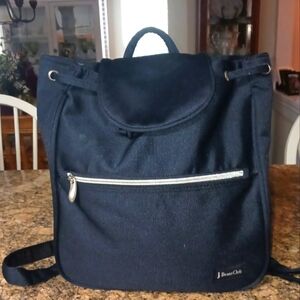 jbeansclub Black Nylon Backpack - Unisex